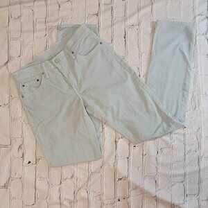Levi's Corduroy Light blue W30xL34 classic look #Denim